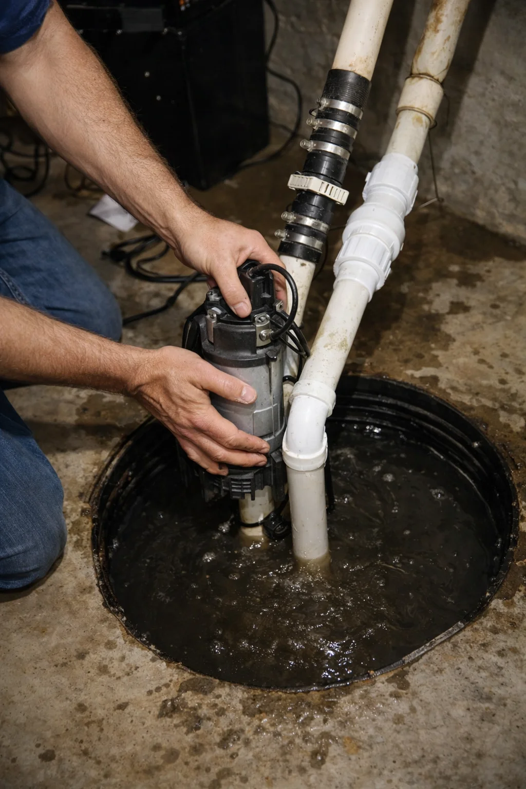 Sump pump service in Orillia